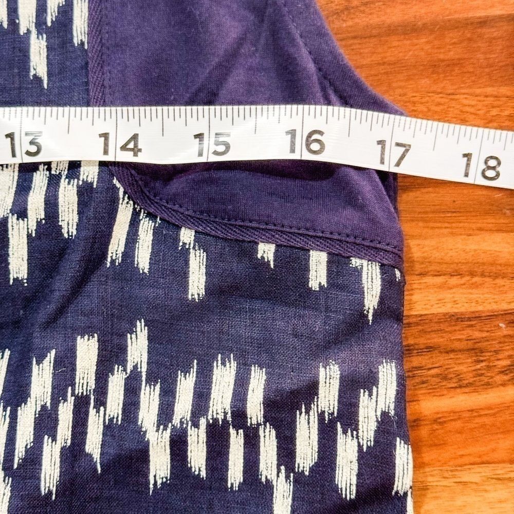 J. Crew Sleeveless Linen & Cotton Top Sz Small - Picture 7 of 7